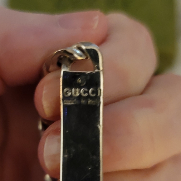Gucci BNWOT Sterling Silver ID Bracelet ❤️ - Picture 3 of 5